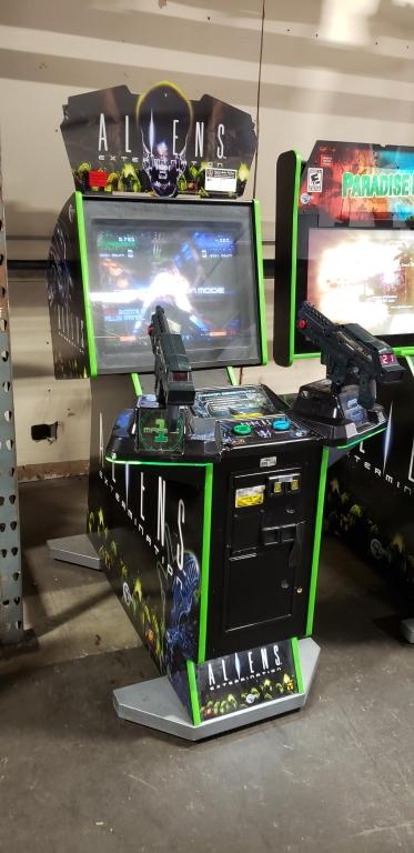 ALIENS EXTERMINATION FIXED GUN ARCADE GAME