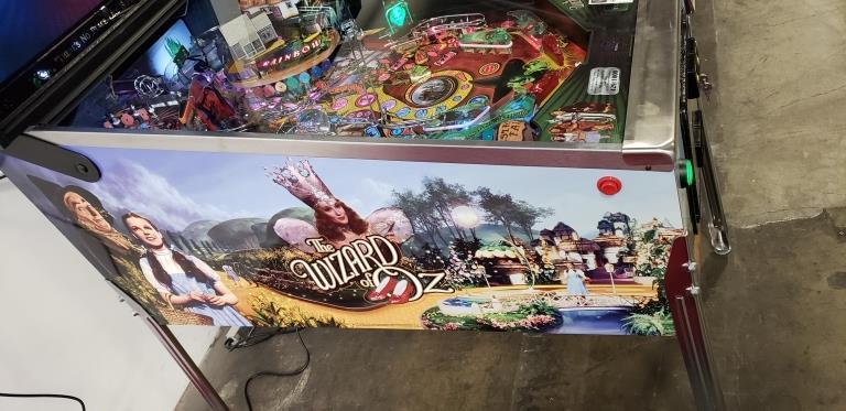 wizard of oz pinball machine