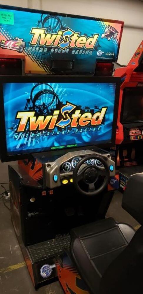 TWISTED NITRO STUNT DX RACING ARCADE GAME #2