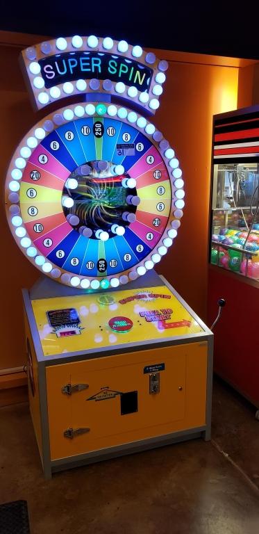 SUPER SPIN TICKET REDEMPTION GAME by SKEEBALL