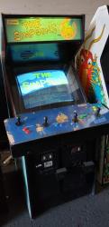 THE SIMPSONS 4 PLAYER KONAMI ARCADE GAME