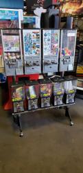 NORTHWESTERN 9 HEAD BULK VENDING CANDY RACK