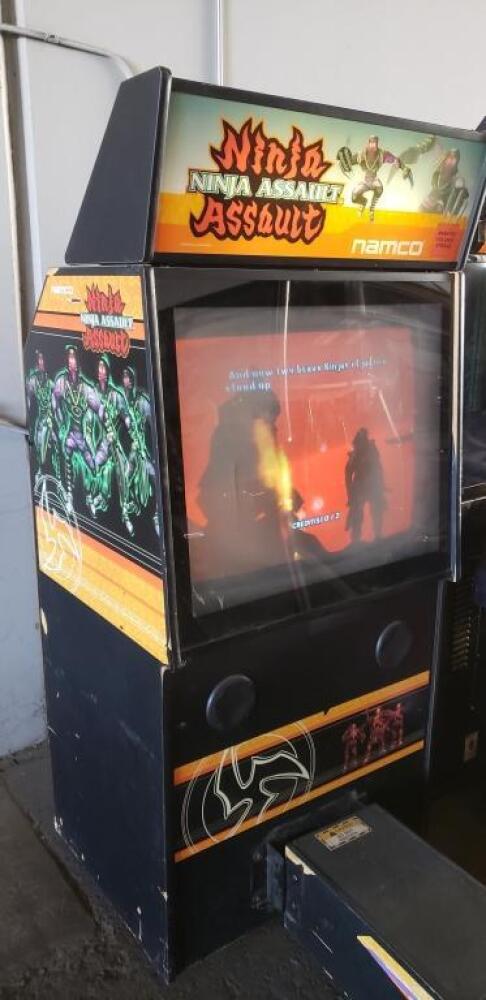 NINJA ASSAULT DX 38 SHOOTER ARCADE GAME NAMCO