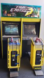 TIME CRISIS 3 TWIN SHOOTER NAMCO ARCADE GAME