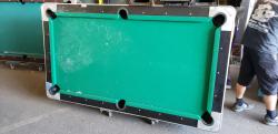 POOL TABLE 7' GLOBAL SLATE TOP COIN OP