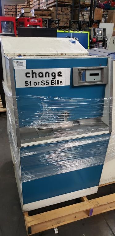 ROWE BC25 DOLLAR BILL BLUE CHANGER MACHINE