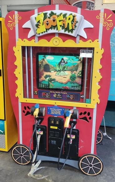 ZOOFARI VIDEO TICKET REDEMPTION ARCADE GAME