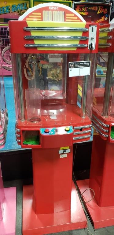 NEO MINI CLAW CRANE MACHINE SNK RED