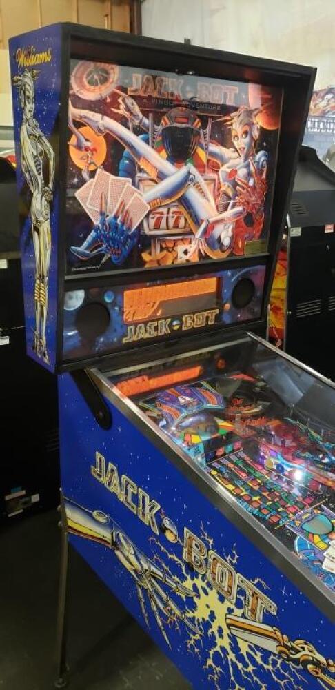 JACKBOT PINBALL MACHINE WILLIAMS
