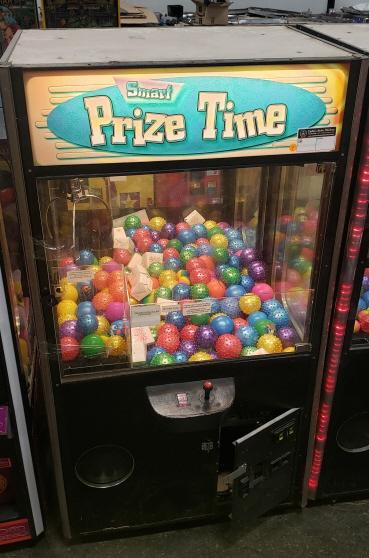 40" SMART PRIZE TIME PLUSH CLAW CRANE MACHINE #1