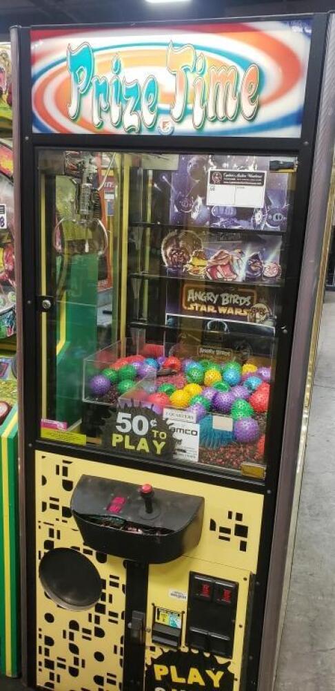 30 PRIZE TIME PLUSH CLAW CRANE MACHINE