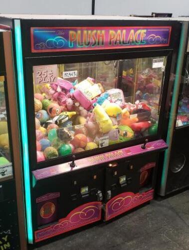 60" PLUSH PALACE DUAL CLAW PLUSH CRANE MACHINE