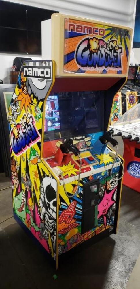 GUN BULLET DEDICATED NAMCO TARGET SHOOT ARCADE
