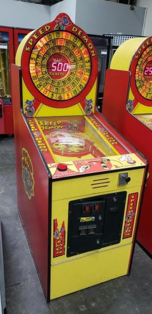 SPEED DEMON BAYTEK TICKET REDEMPTION GAME