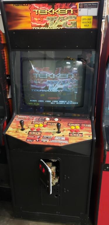 tekken tag arcade machine