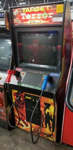 Arcade Game Exploding Target TARGET TERROR GOLD SHOOTER ARCADE GAME