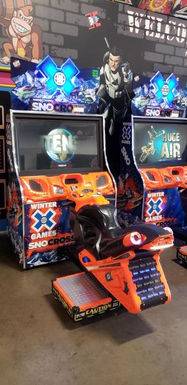 WINTER X-GAMES SNO-CROSS RAW THRILLS ARCADE GAME