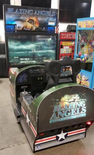 BLAZING ANGELS DX WWII FIGHTER PILOT ARCADE GAME