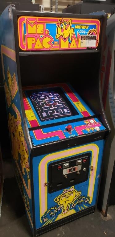 mini ms pac man arcade game