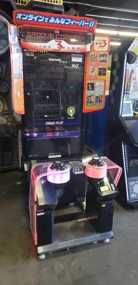 GROOVE COASTER 4 MUSIC RYTHYM ARCADE GAME TAITO