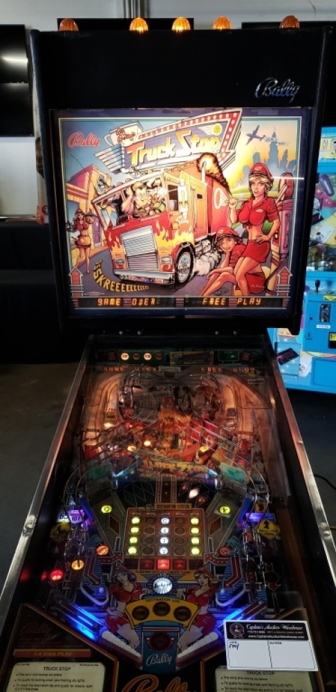 TRUCK STOP BALLY PINBALL MACHINE 1989