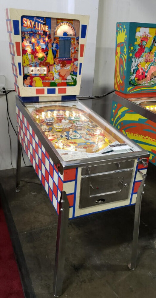 SKY LINE CLASSIC GOTTLIEB PINBALL MACHINE