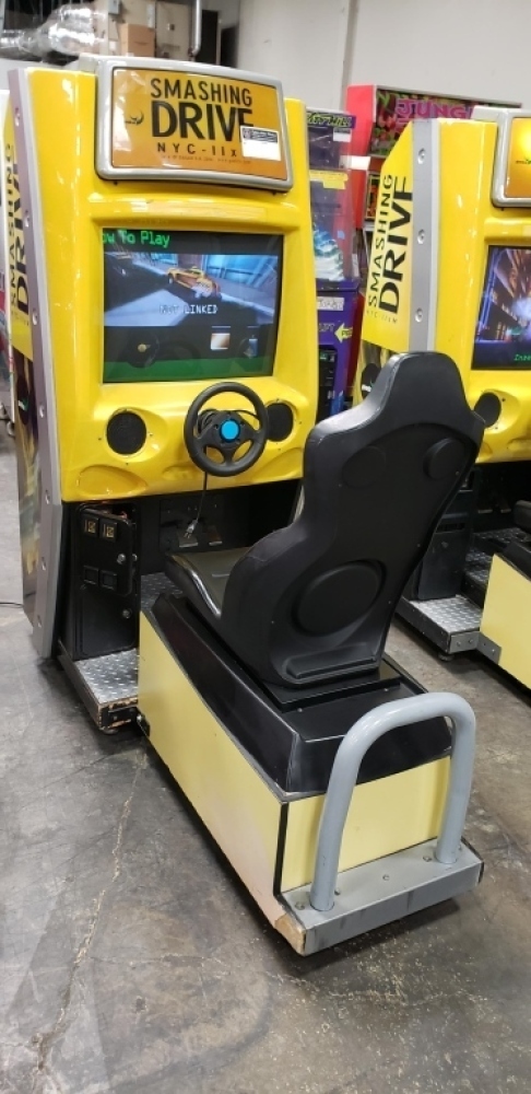 SMASHING DRIVE NYC SITDOWN DRIVER ARCADE GAME #1