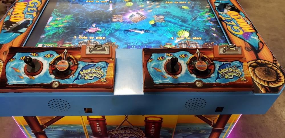 harpoon lagoon arcade game