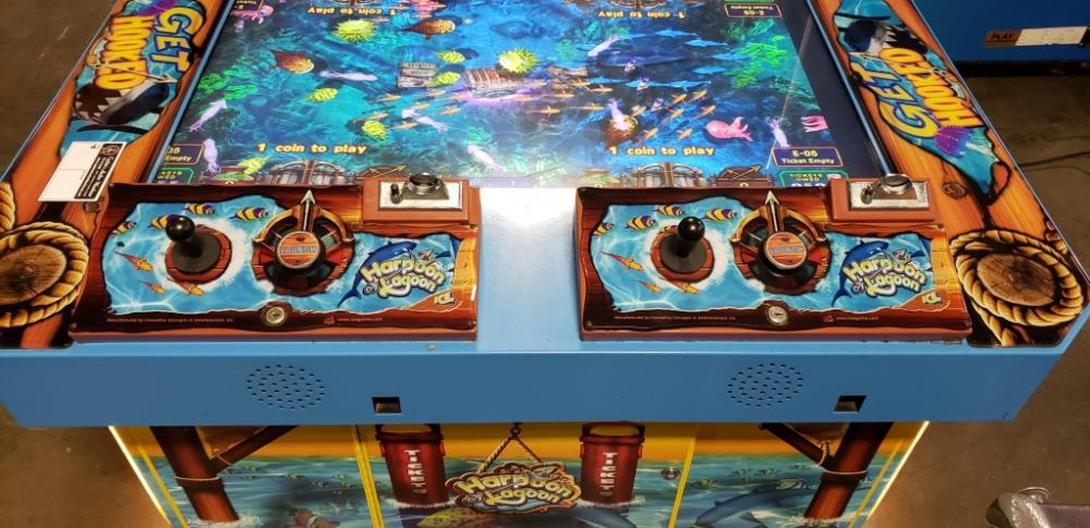 harpoon lagoon arcade game