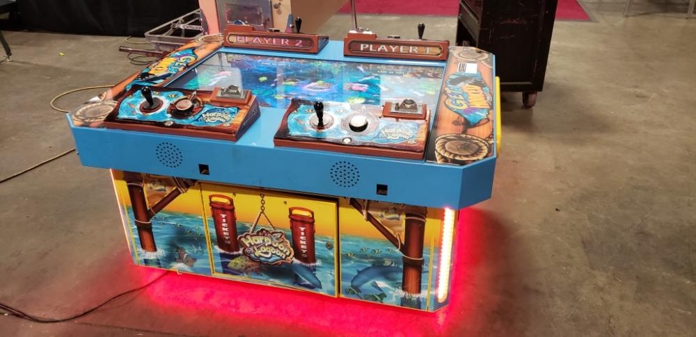 harpoon lagoon arcade game jellyfish