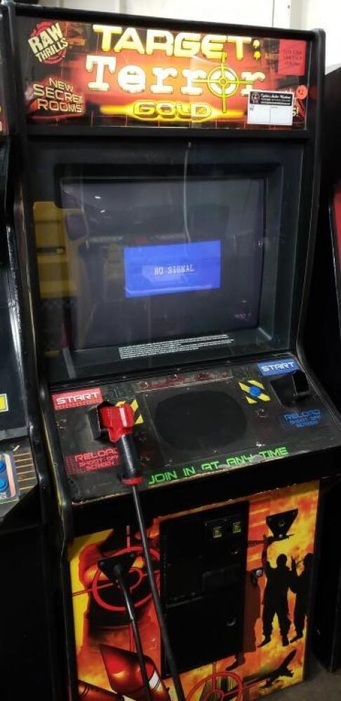 TARGET TERROR DEDICATED SHOOTER ARCADE GAME