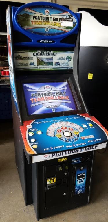 arcade machine ea sports pga tour golf help