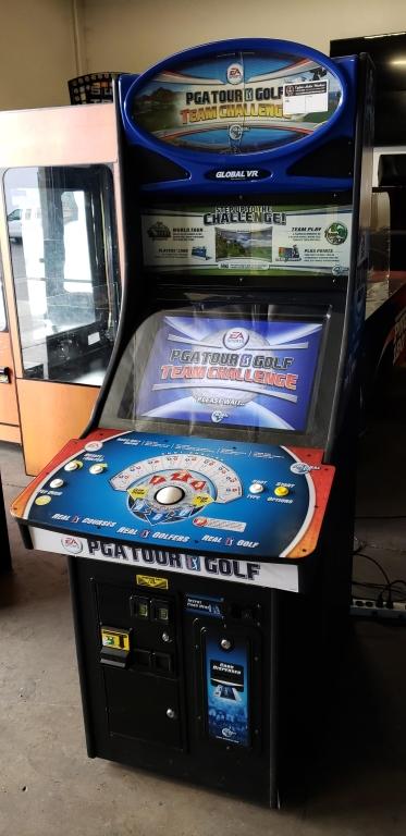 arcade machine ea sports pga tour golf reinstall