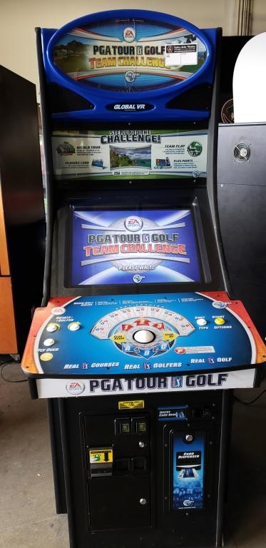 arcade machine ea sports pga tour golf reinstall