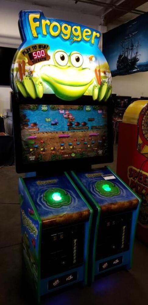 FROGGER 2 PLAYER ICE TICKET REDEMPTION GAME