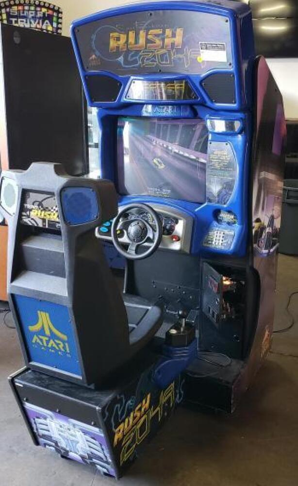 RUSH 2049 SITDOWN RACING ARCADE GAME ATARI