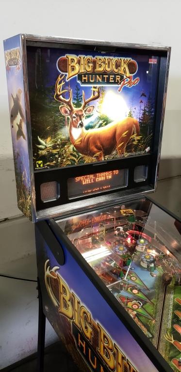 stern big buck hunter pro pinball machine