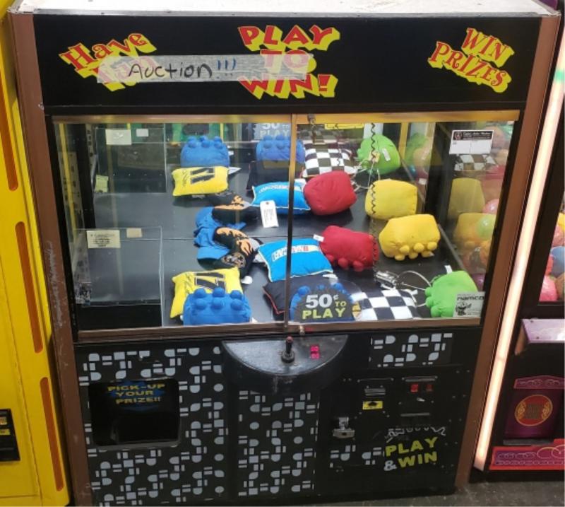 60" SMART CLEAN SWEEP PLUSH CLAW CRANE MACHINE