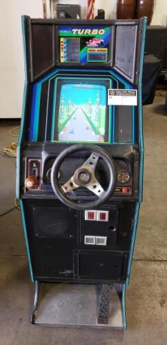 SEGA TURBO CABARET UPRIGHT ARCADE GAME CLASSIC
