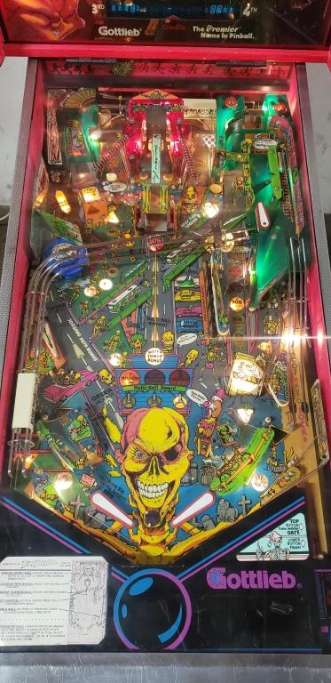 ghost busters pro pinball machine