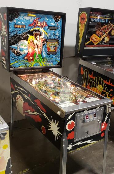 flash baseball pinball machine