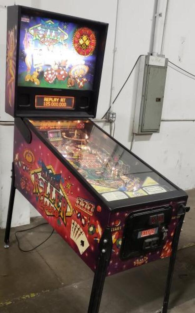 HIGH ROLLER CASINO PINBALL MACHINE STERN 2001