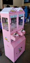 MICRO CLAW DUAL JEWELRY CRANE MACHINE PINK