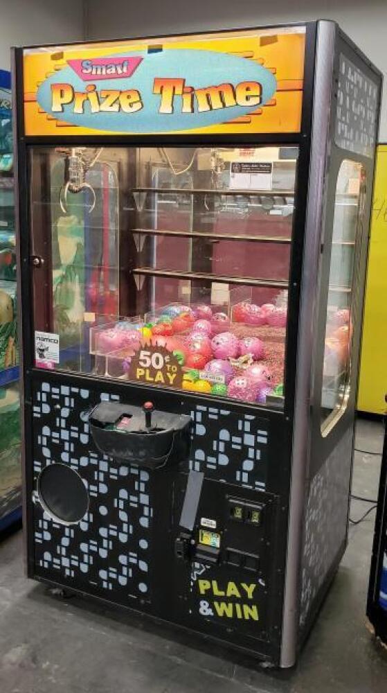 PRIZE TIME PLUSH CLAW CRANE MACHINE
