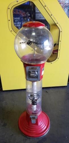 MAGIC GLOBE GUMBALL MACHINE THE MAGIC DISC MAN