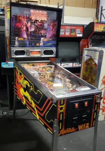 LASER WAR PINBALL MACHINE DATA EAST 1987