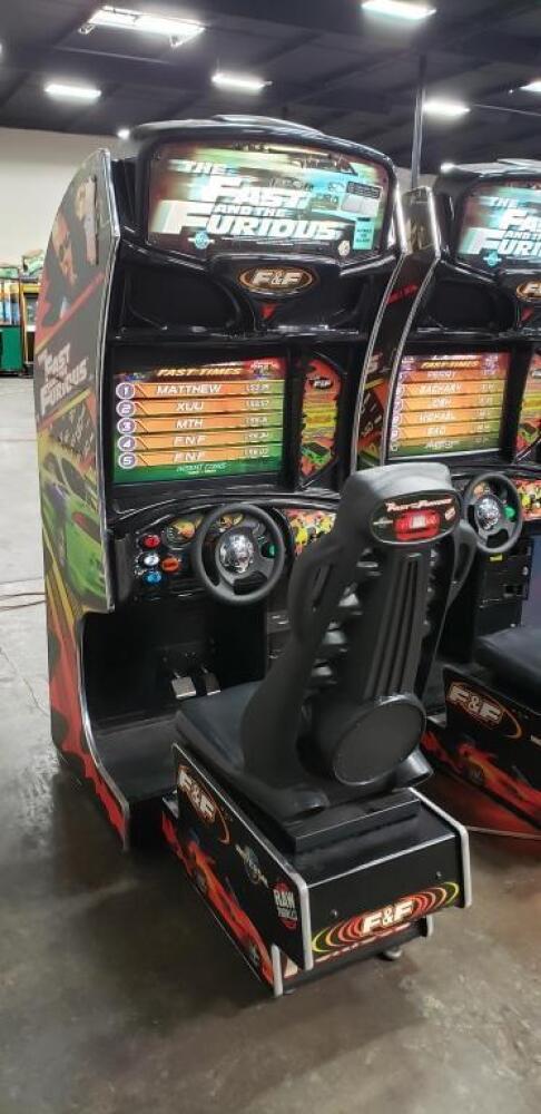 FAST & FURIOUS DEDICATED RACING ARCADE GAME #1