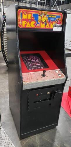 MS PACMAN UPRIGHT ARCADE GAME MIDWAY