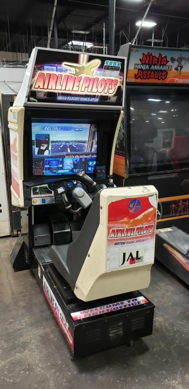 Airline Pilots Flight Simulator Arcade Game Sega