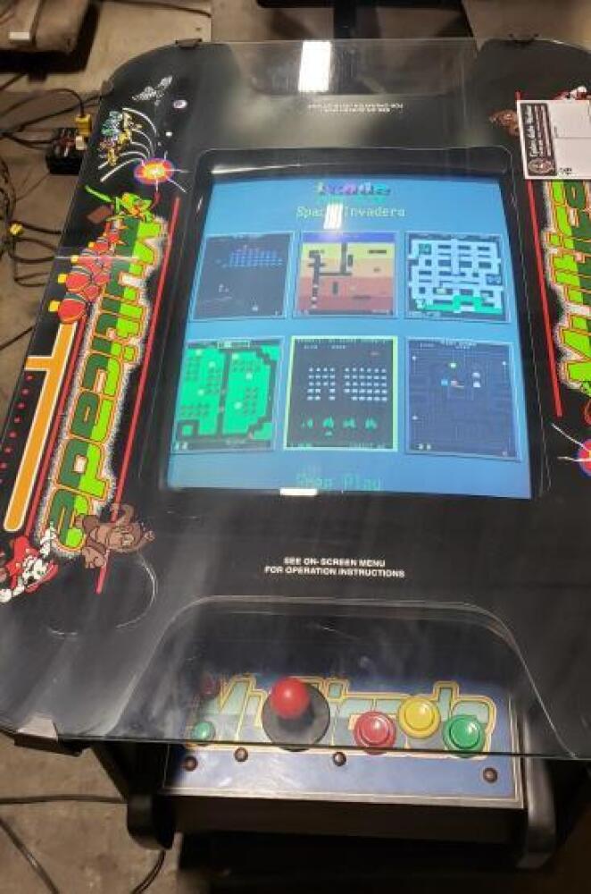 MULTICADE COCKTAIL CLASSICS ARCADE GAME
